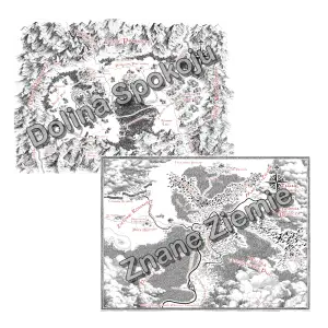 Mapki: „Dolina Spokoju” oraz „Znane Ziemie” (plik do wydruku)