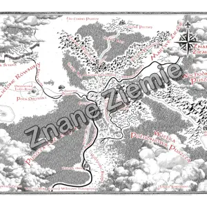 Mapka „Znane Ziemie” (plik do wydruku)